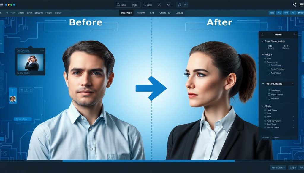 AI cum facial technology final results showcase