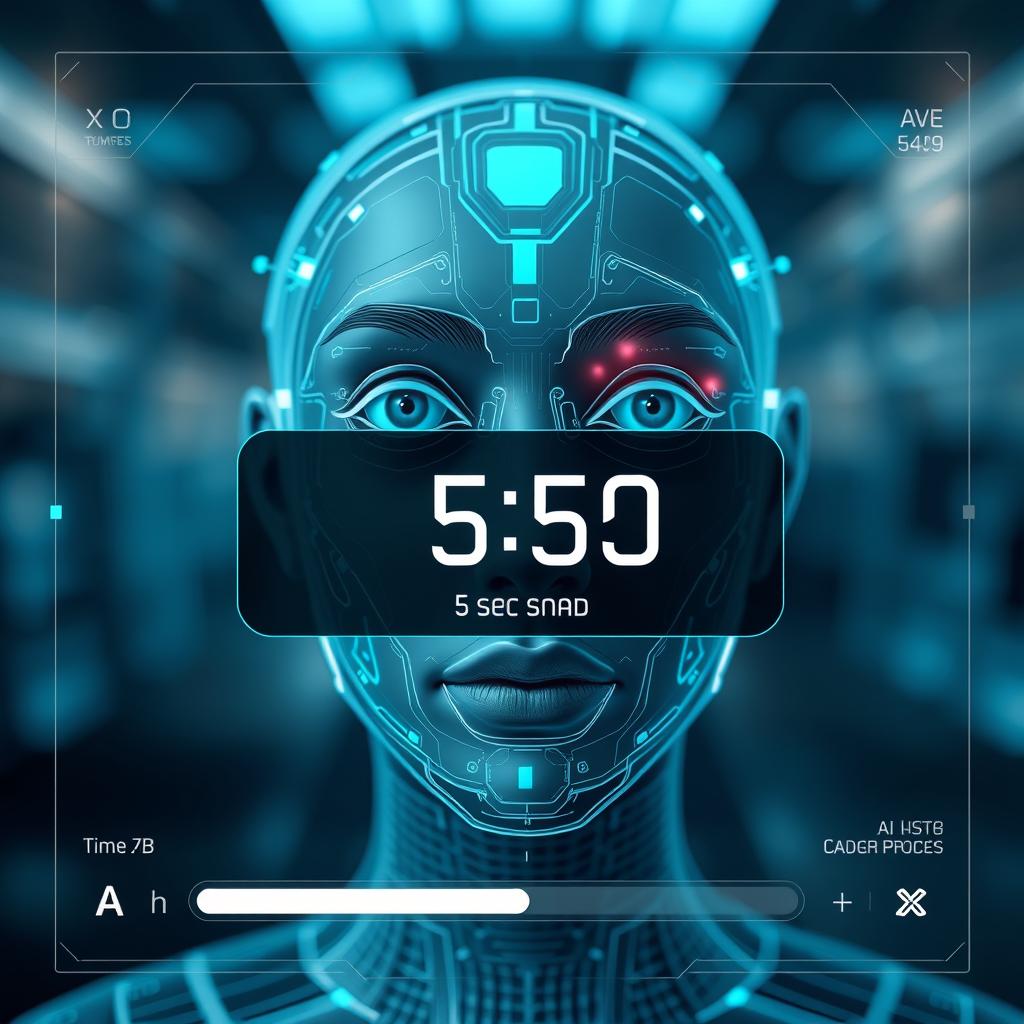 AI face swap processing speed demonstration