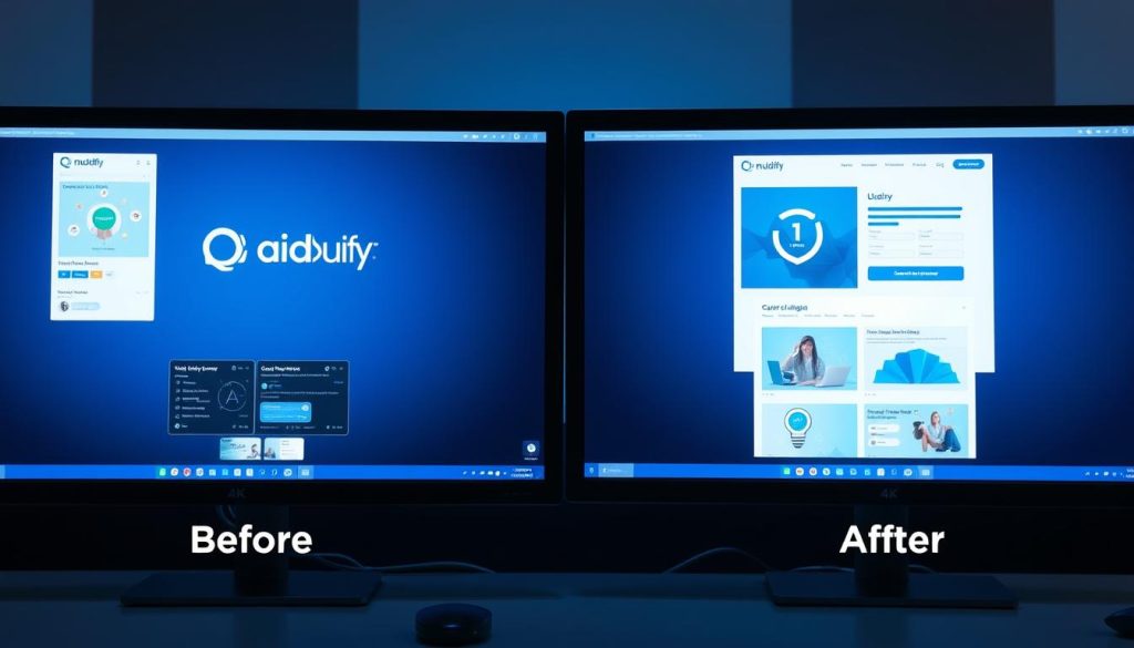 Comparison of 2025 top 10 nudify AI tools showing interface examples