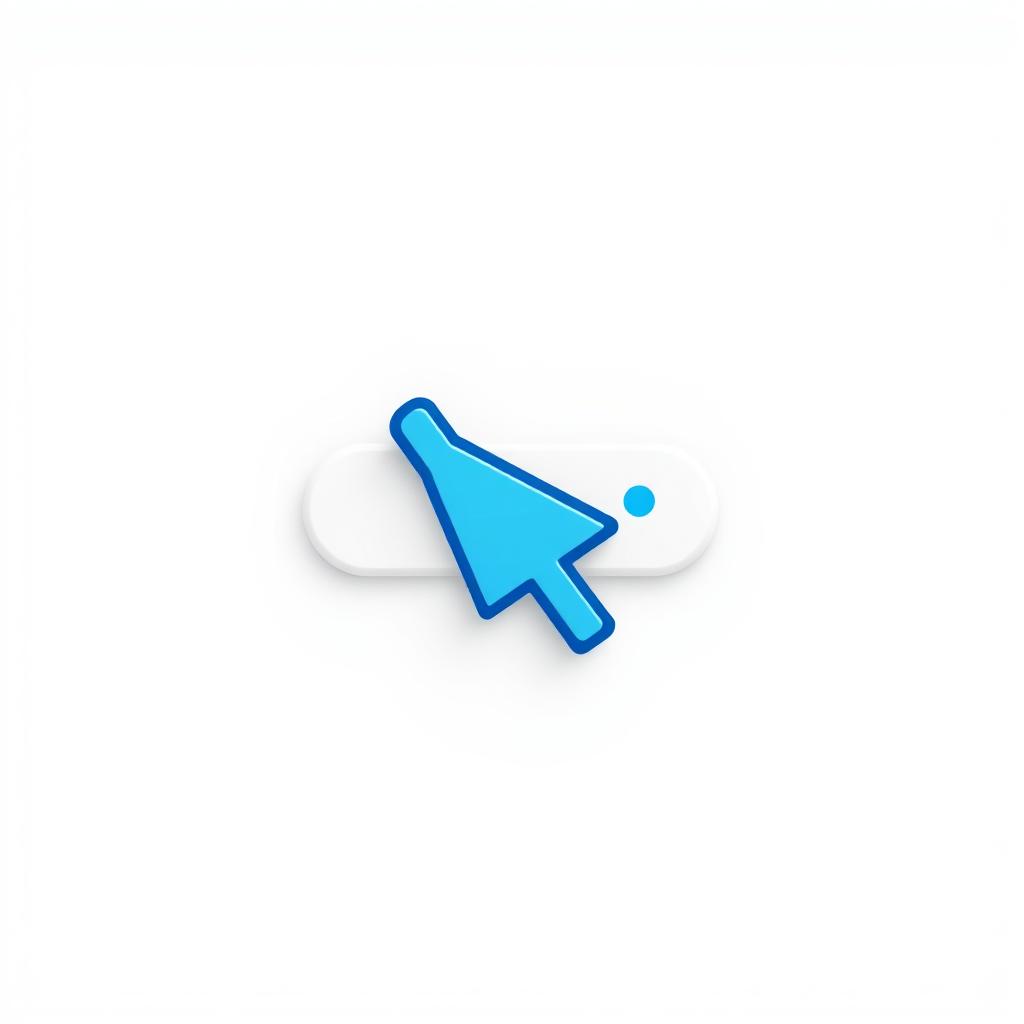 Mouse cursor icon representing easy-to-use interface of AI Undresser