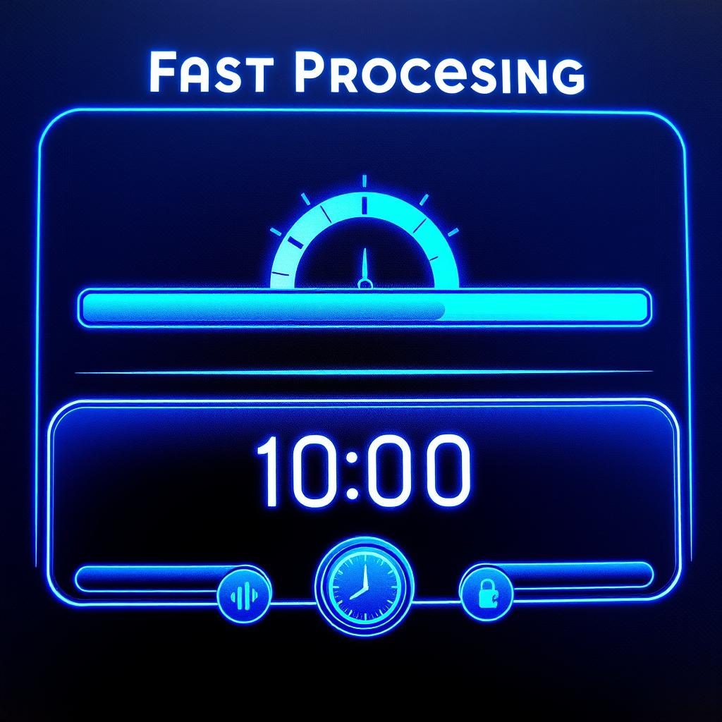 Quick results delivery of AI cum facial generator
