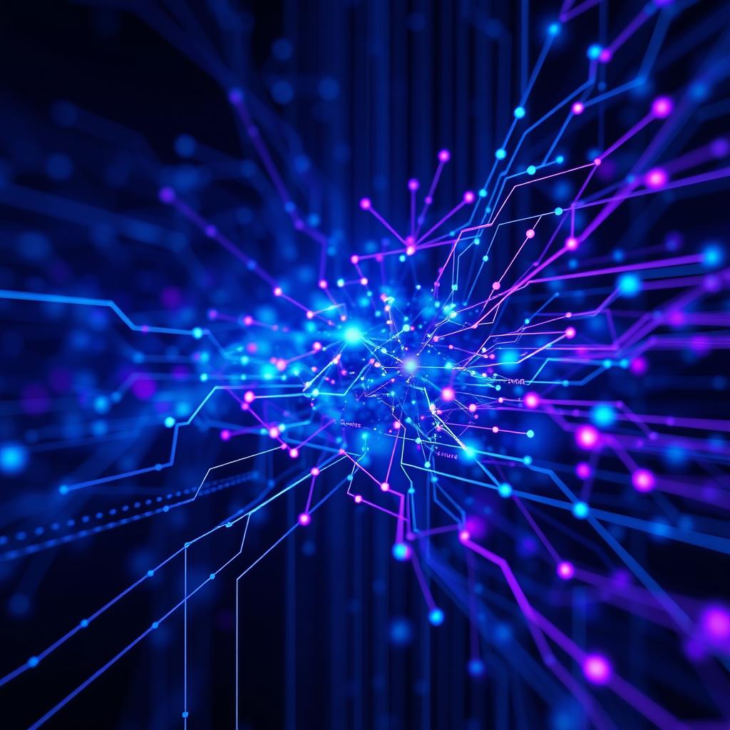 Step 2 of AI cum facial process showing AI processing visualization