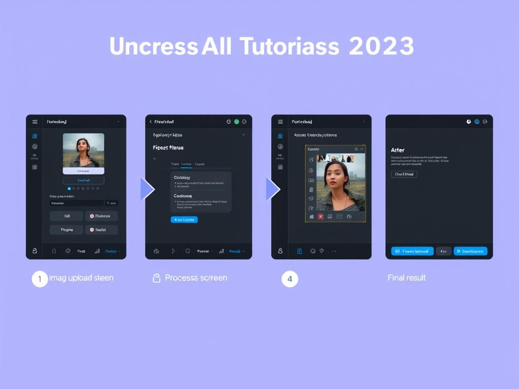Step-by-step guide showing how to use undressing AI tools 2025