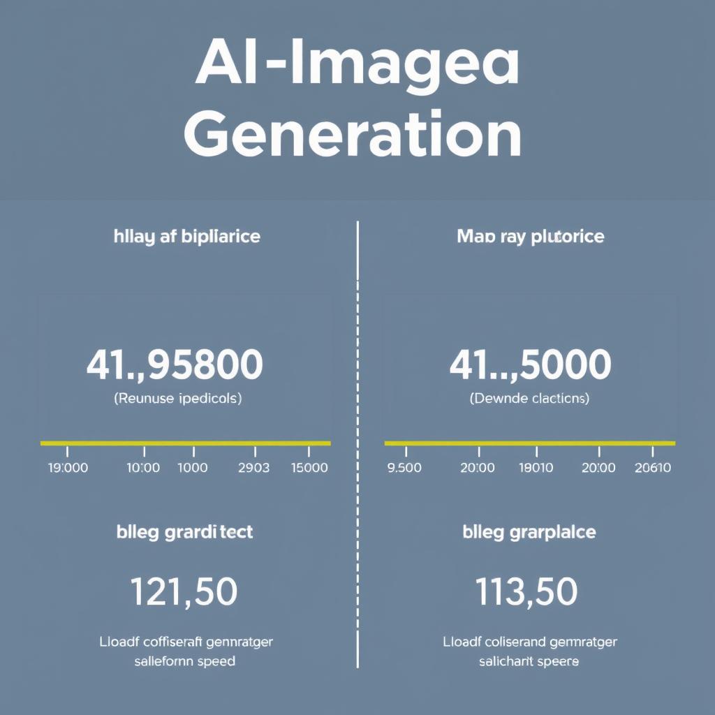 Visualization of generation speed differences between platforms