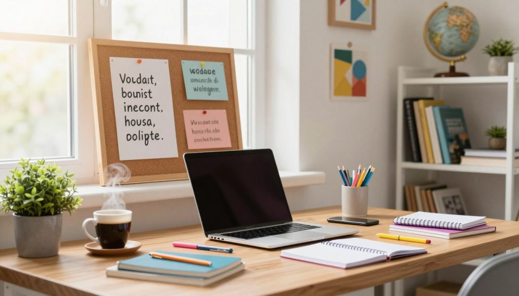 Preparing your workspace for a creative routine